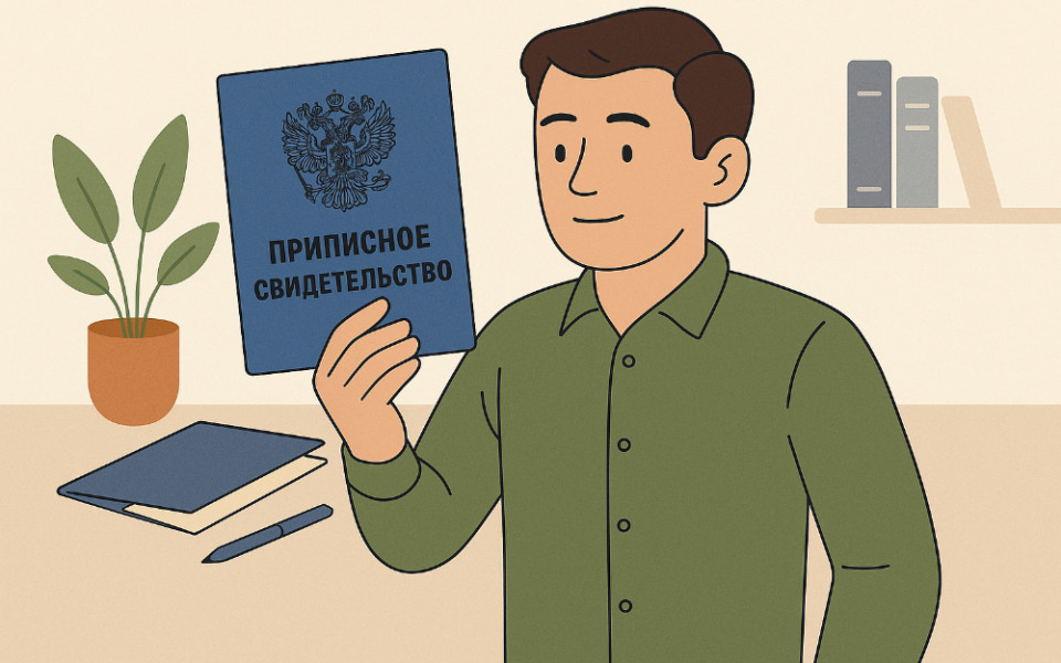 Что такое приписное свидетельство и зачем оно нужно