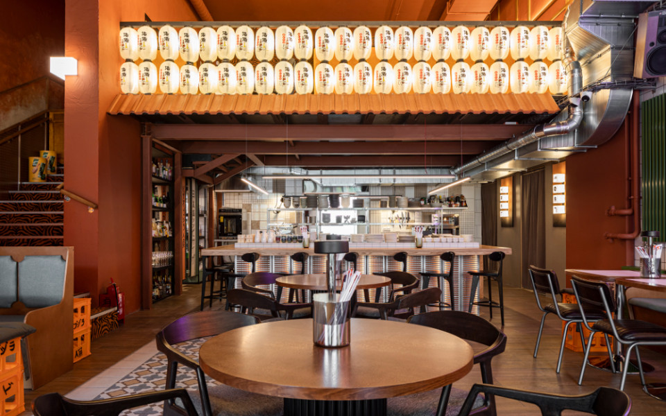 Интерьер ресторана Hurma Group