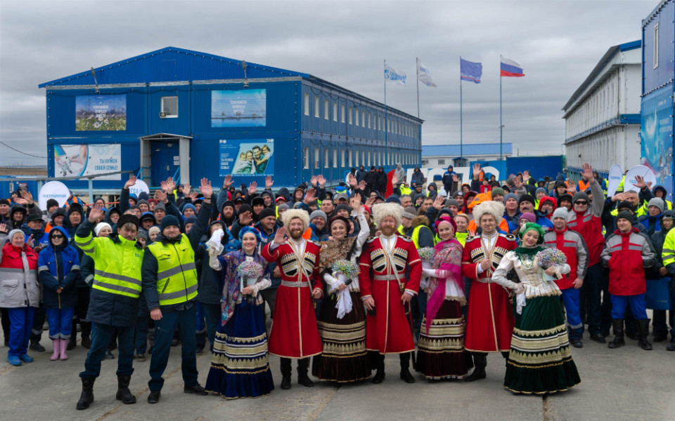 День России на Бованенковском НГКМ