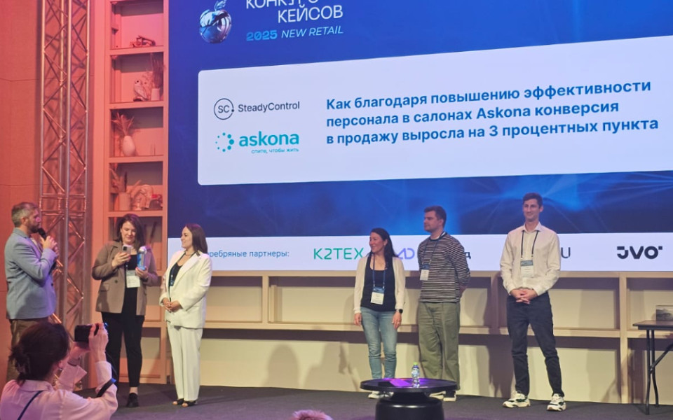 Два проекта Асконы стали лучшими на конкурсе кейсов New Retail 2025