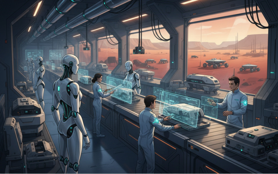 ИИ-роботы выходят на конвейеры: как Китай трансформирует индустрию