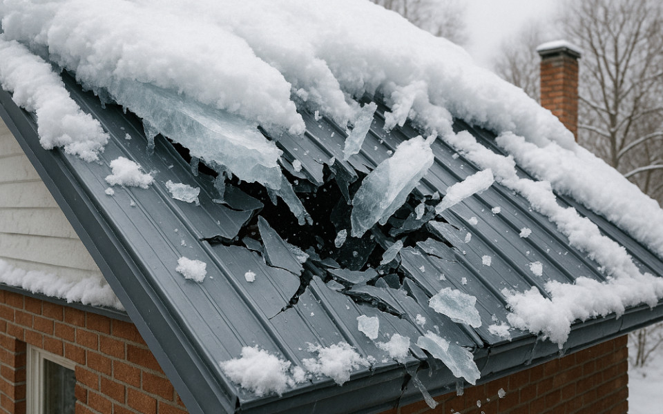 Нужно ли чистить кровлю перед зимой и что будет, если этого не делать