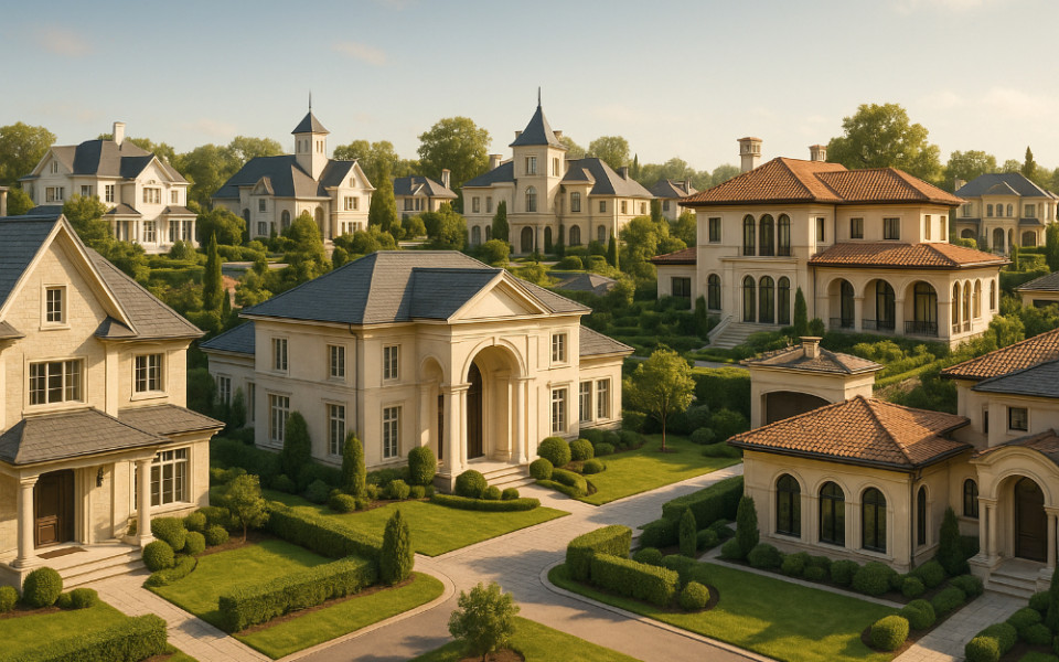 Какие существуют основные типы домов в загородном строительстве