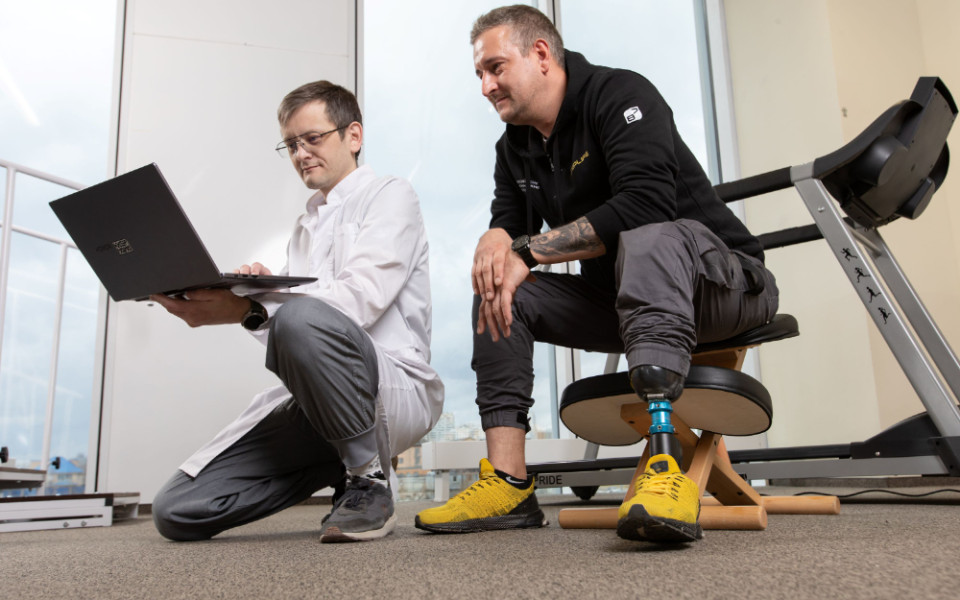 Тестирование протезов Steplife