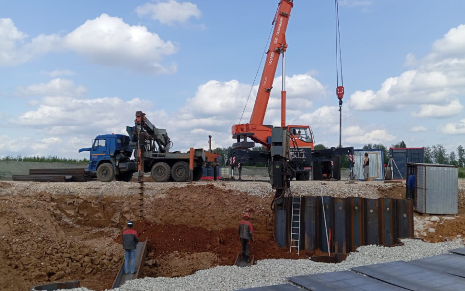 Строительство кинопарка "Москино"