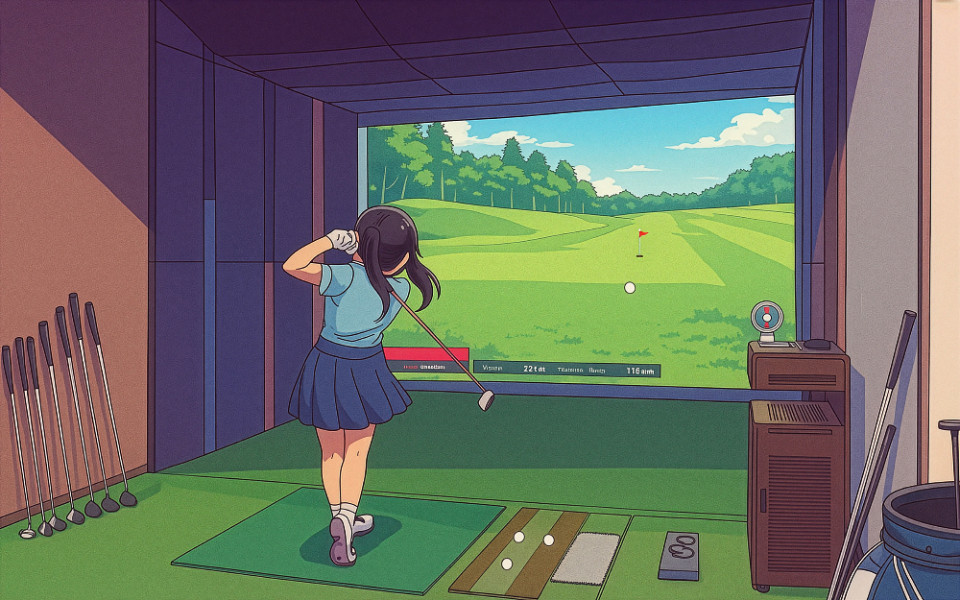 Гольф в межсезонье: как симуляторы решают проблему зимних тренировок