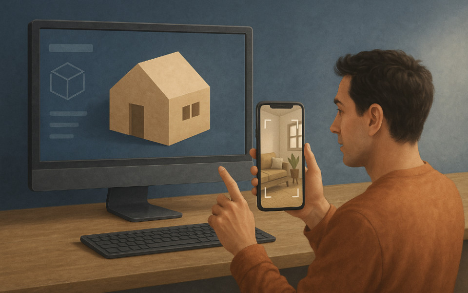 Цифровизация в сфере дизайна: от 3D-визуализаций до AR в продаже отделки