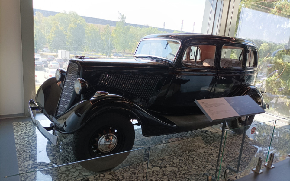 Газ М1 в музее Горьковского автозавода