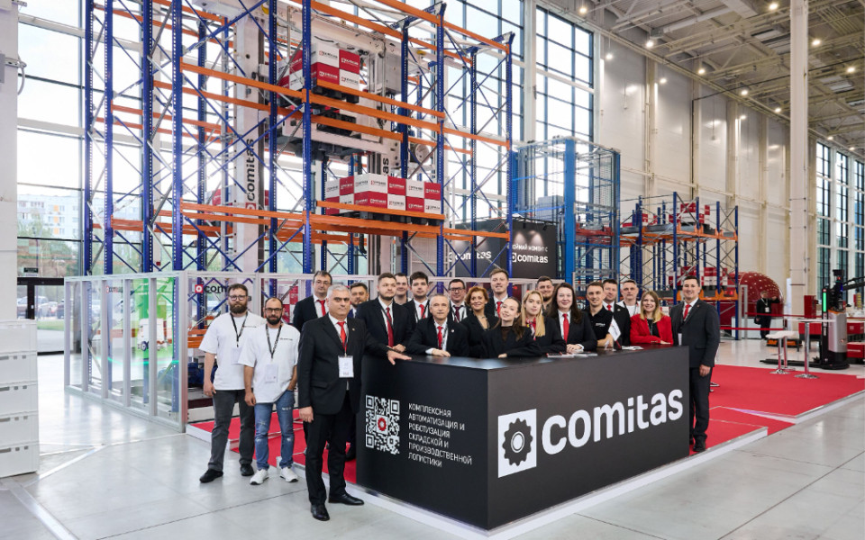 Команда COMITAS на стенде ReIndustry