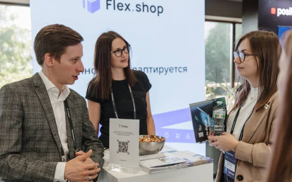 Стенд Friflex на выставке IT& Innovations RetailTech