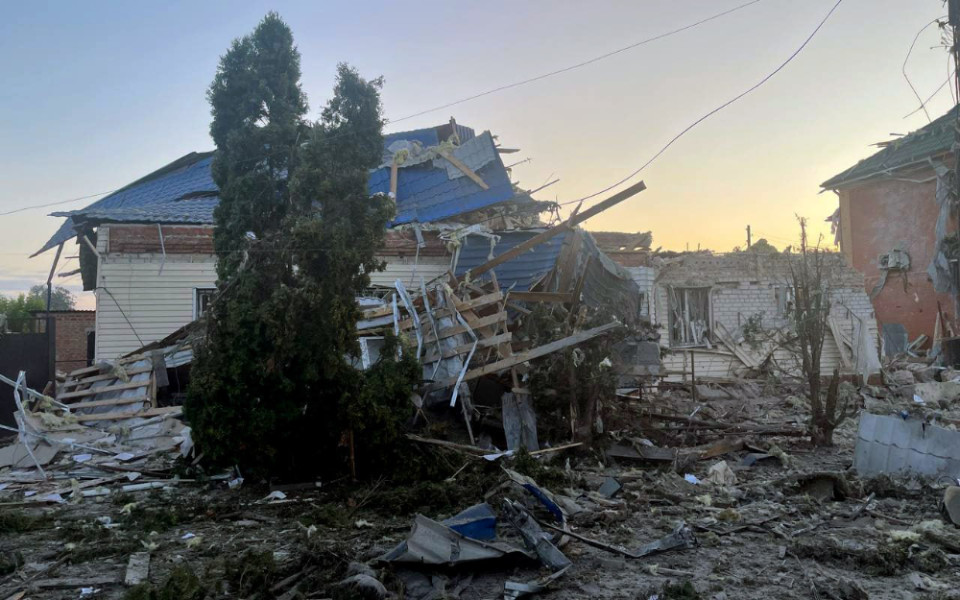 Разрушения в Судже