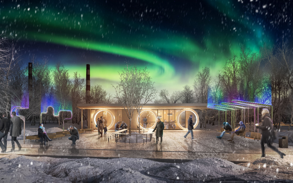 А если спросить архитектора — в чем суть новогоднего декора