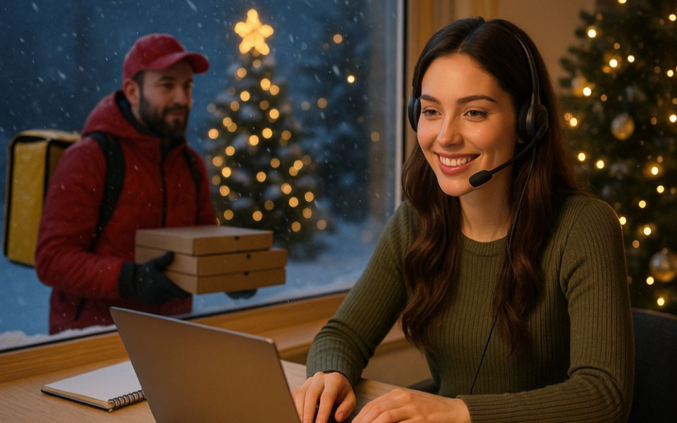 Поддержка клиентов службы доставки еды в период повышенной нагрузки и праздников