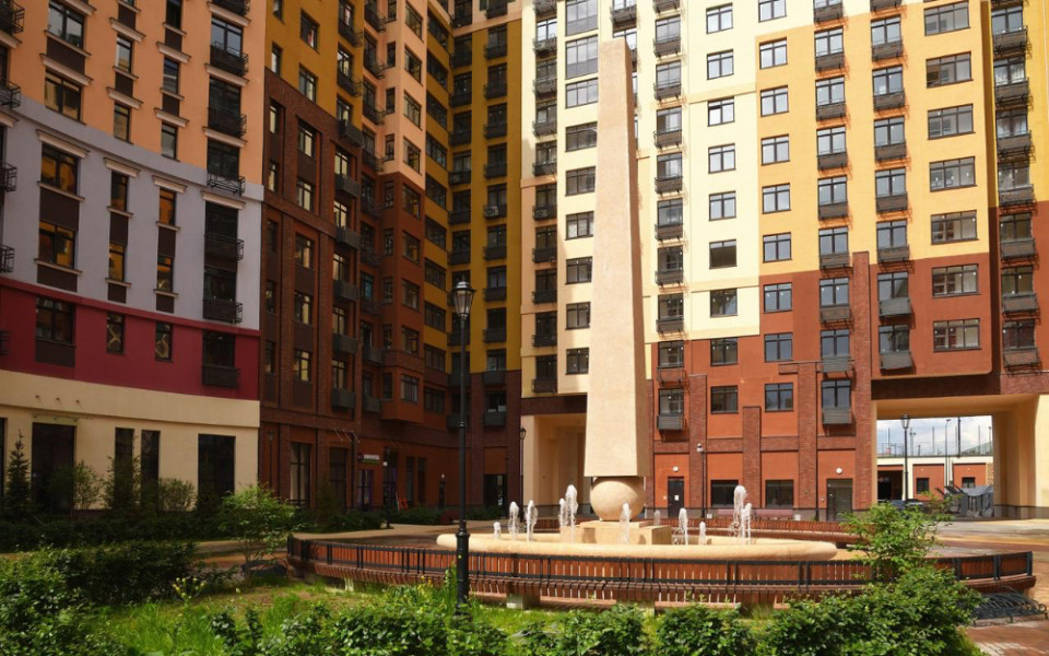 В ЖК «Римский» заработал один из самых высоких в Европе 3D-фонтан