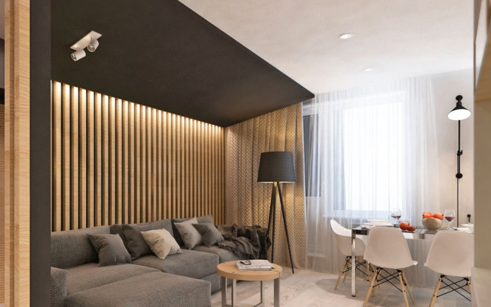 Дизайн интерьера квартир-студий: идеи оформления пространства