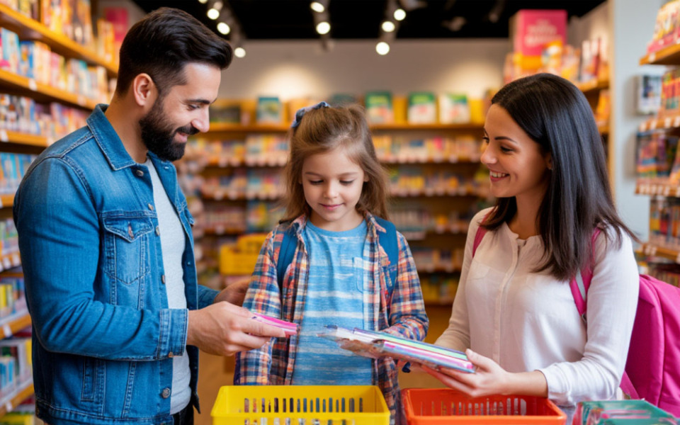 Покупки к школе