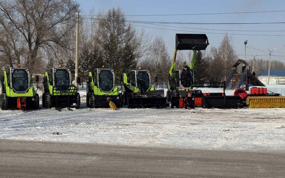 Демо-шоу коммунальной техники в Красноярске